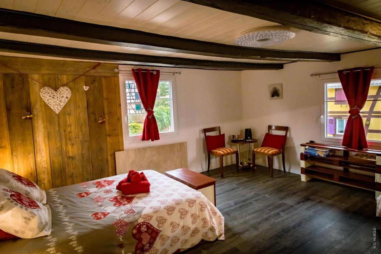 Gite Les Sabots De Paille, Alsace Haut-Rhin Ballesdorf Exterior foto